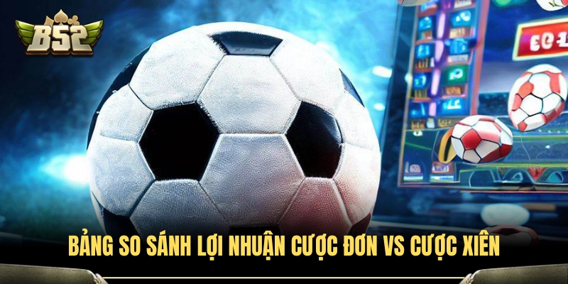 Cược Xiên Ăn Bao Nhiêu? Cách Tính Tiền Thắng Chuẩn Nhất 4 So sánh mức lợi nhuận giữa cược đơn và cược xiên